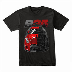 R35 Godzilla Mode – Nissan GT-R Supercar Beast T-Shirt