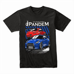 Pandem Widebody GTR Duo – JDM Street Kings Racing T-Shirt