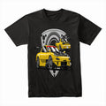 Yellow Turbo RX7 Legends – JDM Rotary Power T-Shirt