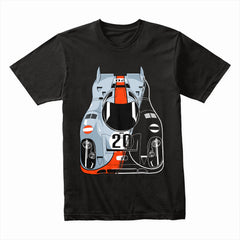 Vintage Le Mans Racer – Gulf 917 Racing Heritage T-Shirt