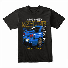 Skyline Godzilla R34 T-Shirt – True Japanese Legend Streetwear