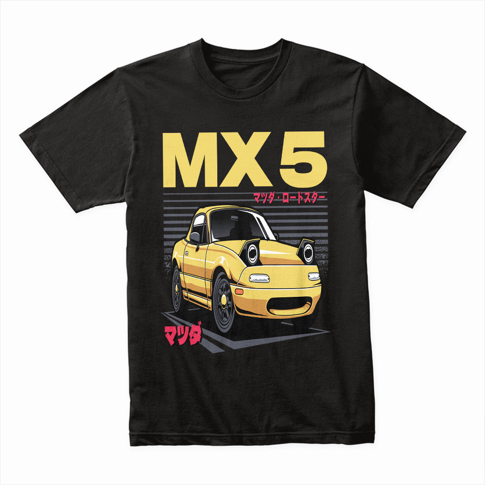 Yellow MX-5 JDM Legends T-Shirt