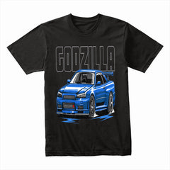 Godzilla Skyline R34 JDM Legend T-Shirt – Iconic Street Racer Style