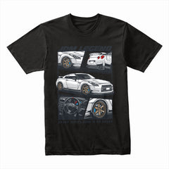 JDM Legend Skyline R35 T-Shirt – Godzilla Performance Edition