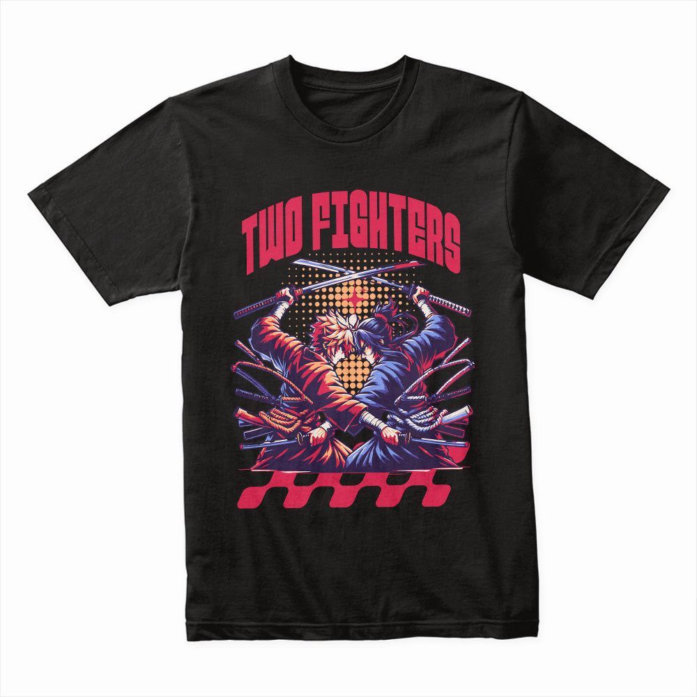Samurai Duel: Two Fighters Tee