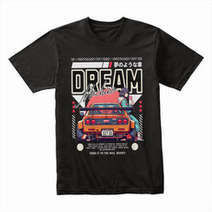 Dream Machine: Retro Racer Streetwear Tee
