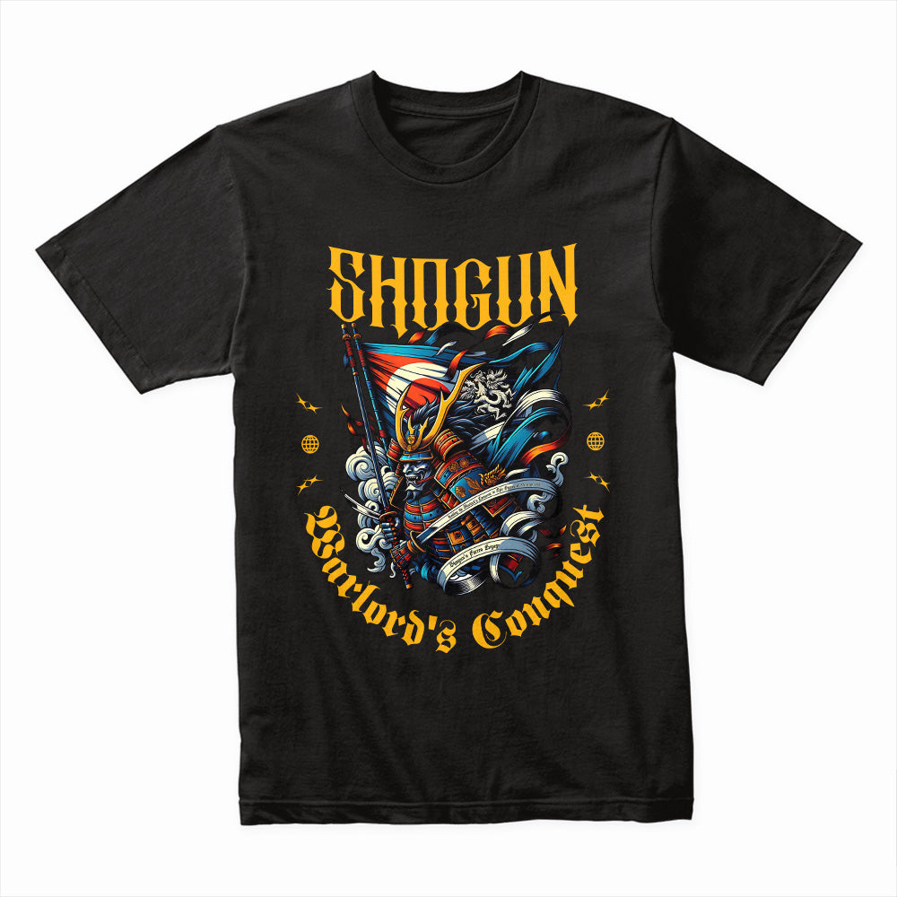 Shogun’s Fury: Warlord’s Conquest Samurai Tee