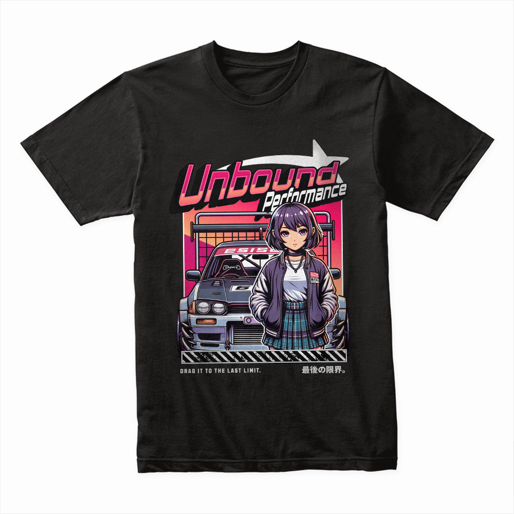 Unbound Drift: Anime Racer Performance Tee