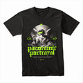 Panoramic Portrayal: Neon Angelic Vision Tee