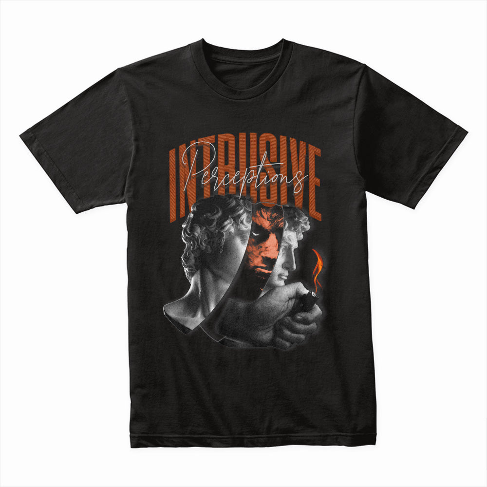 Intrusive Perceptions: Duality Flame Tee