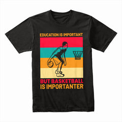 Importanter Hoops: Retro Basketball Priority Tee