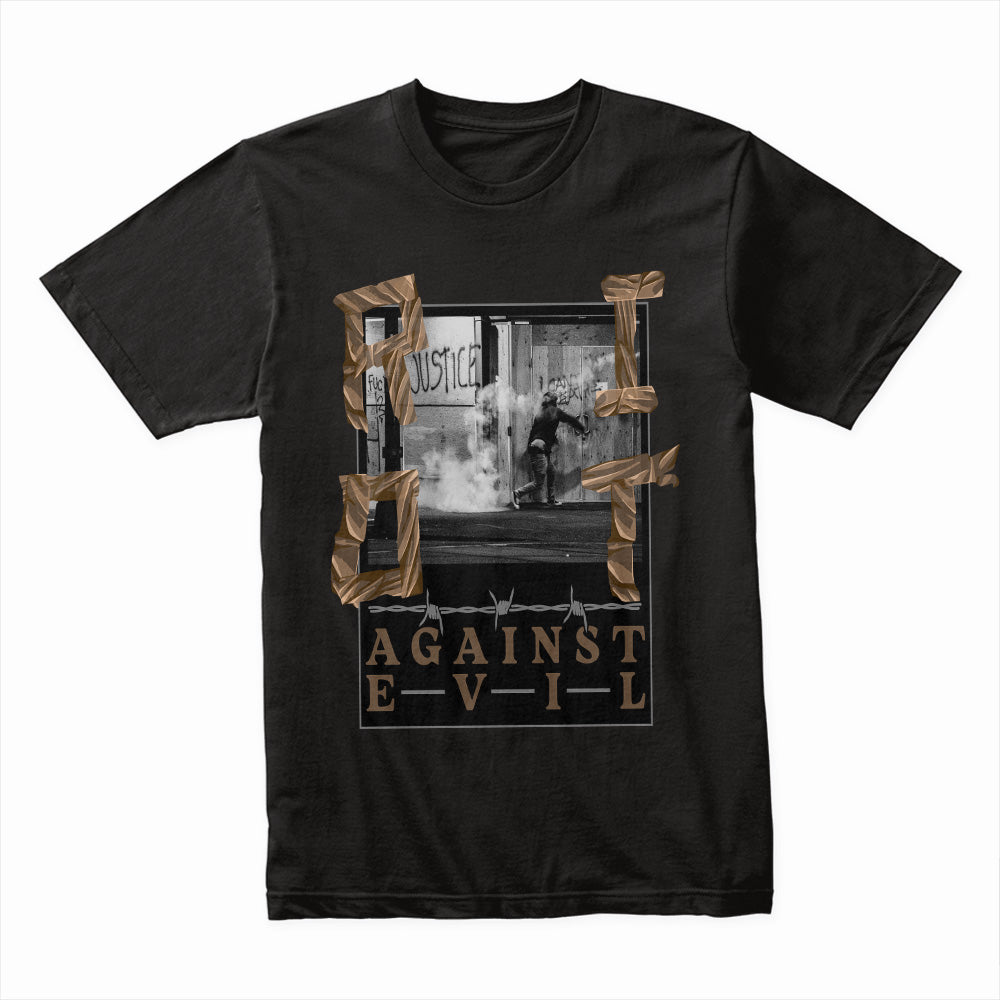 Fight Against Evil: Justice Rebellion Tee