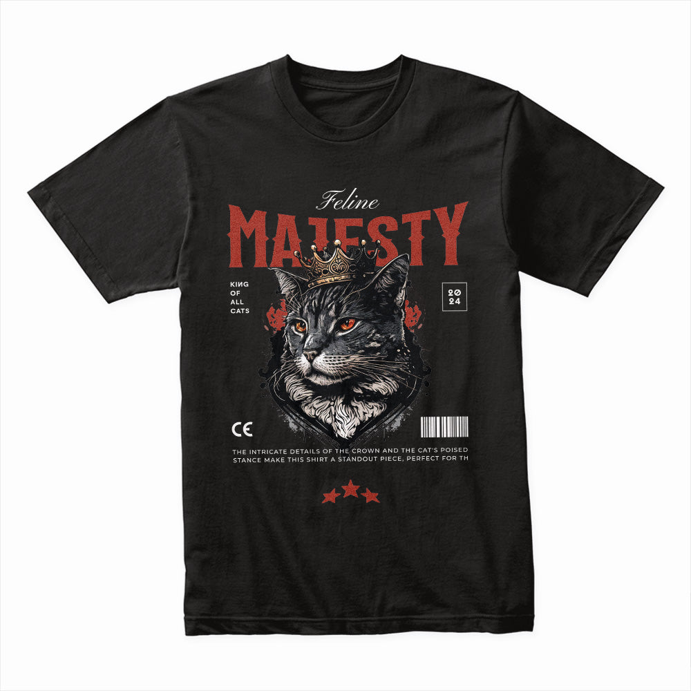Feline Majesty: King of All Cats Tee
