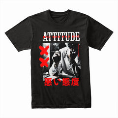 Bad Attitude - Rebellious Noir Street Tee