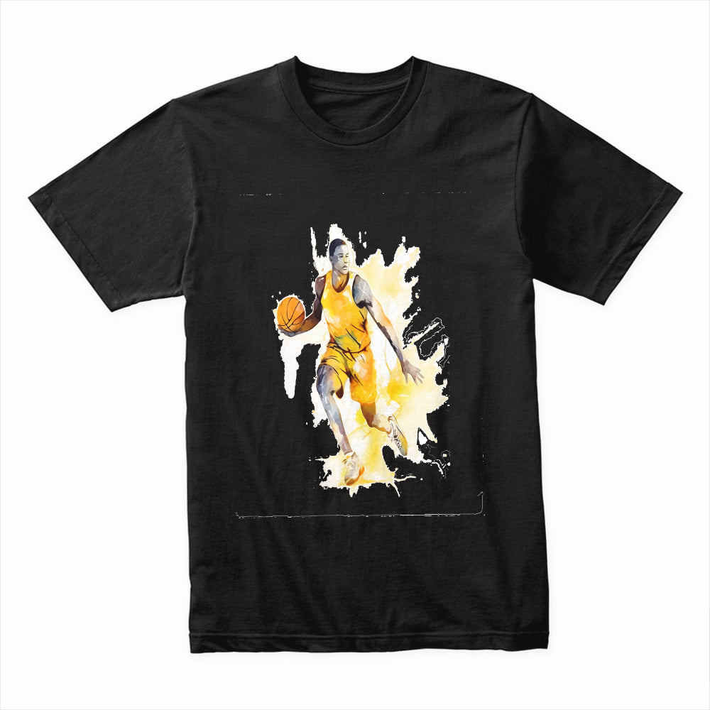 Court Vision: Paint the Game Tee