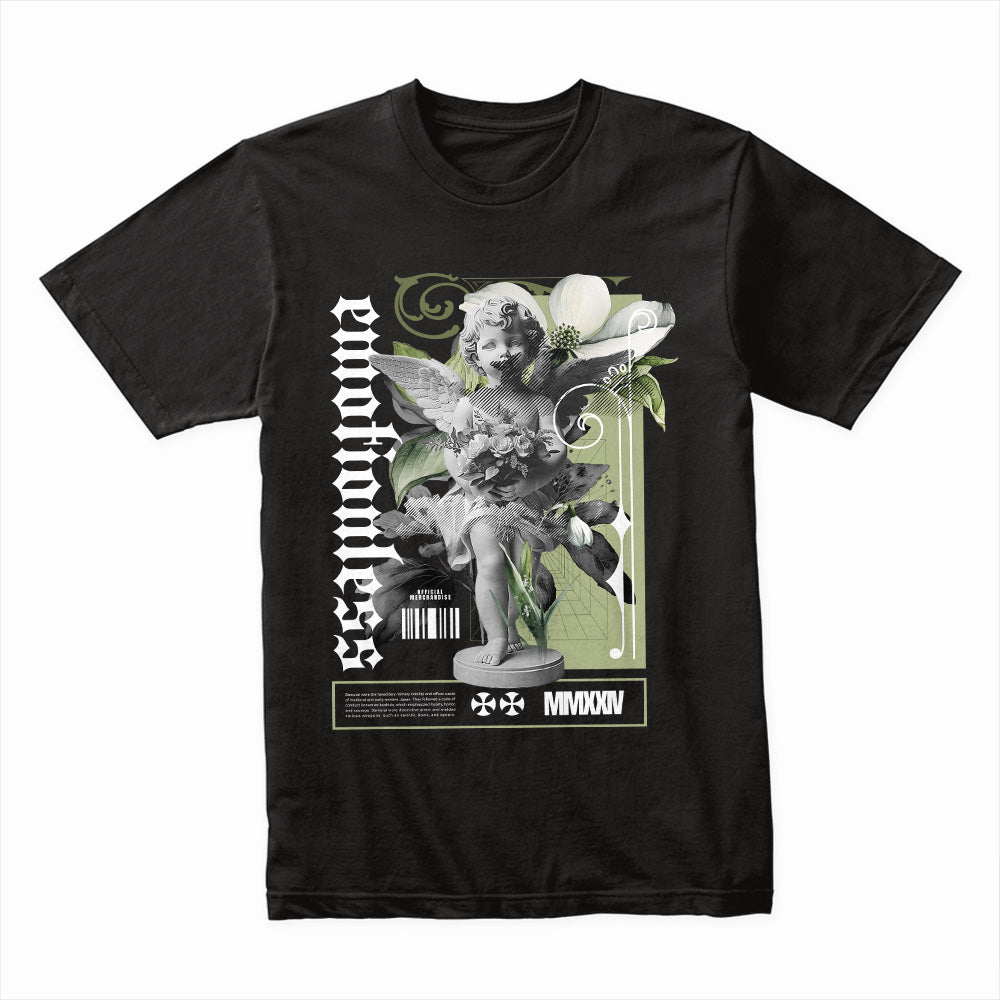 Neo-Baroque Cherub Fusion Tee