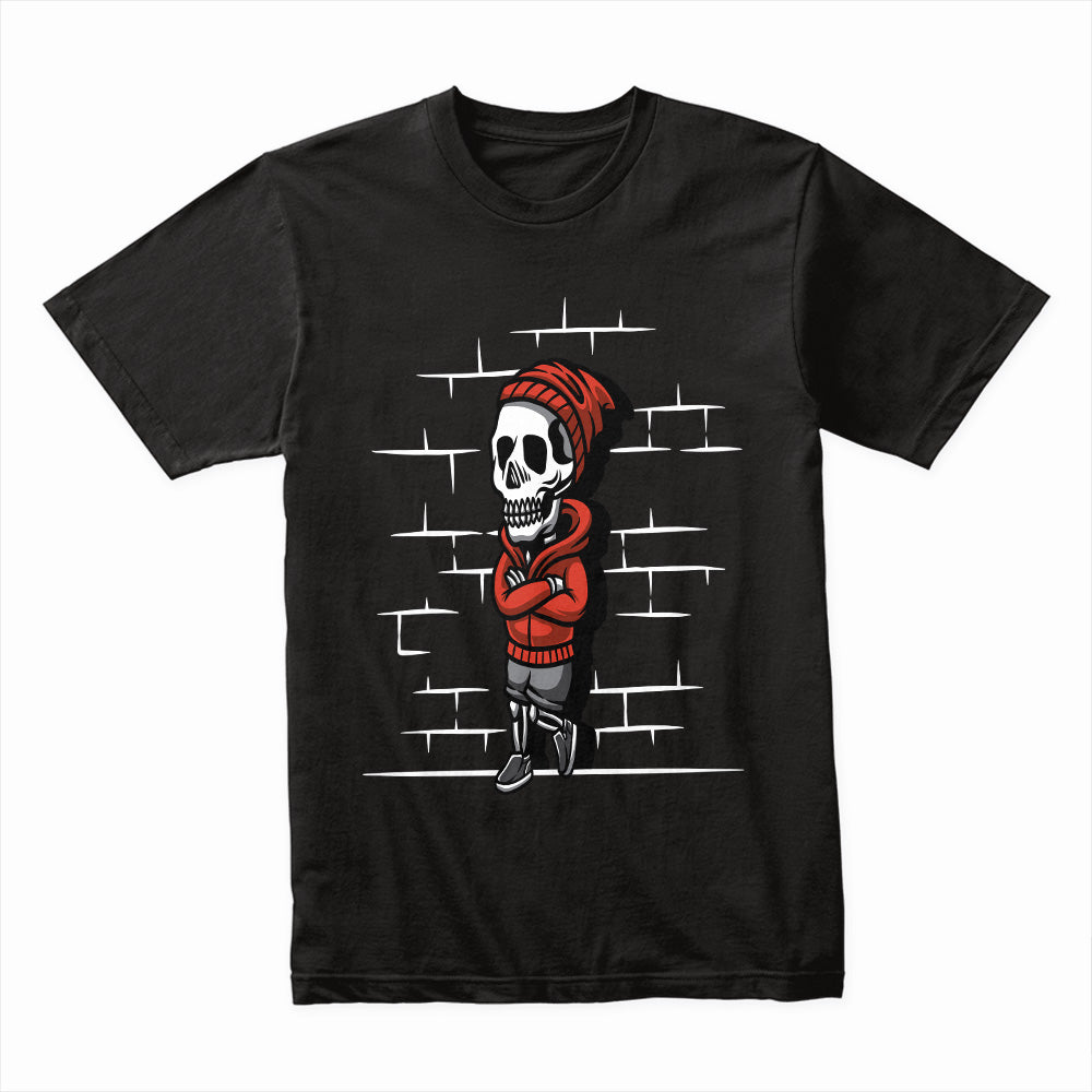 Street Bones: Urban Skeleton Vibe Tee