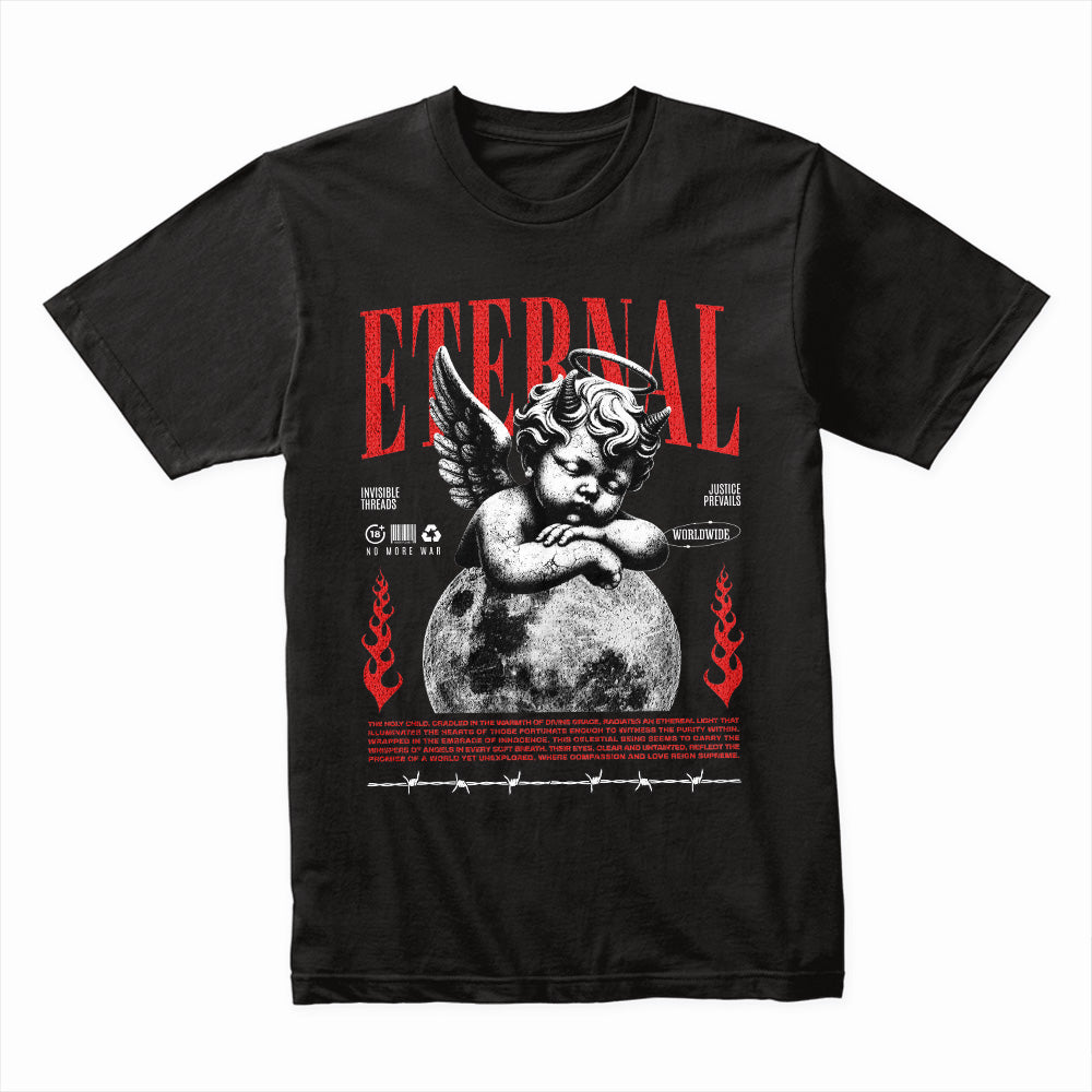 Eternal Light: Guardian Angel Streetwear Tee