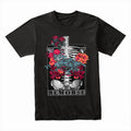 Floral Remorse: Blooming Skeleton Tee