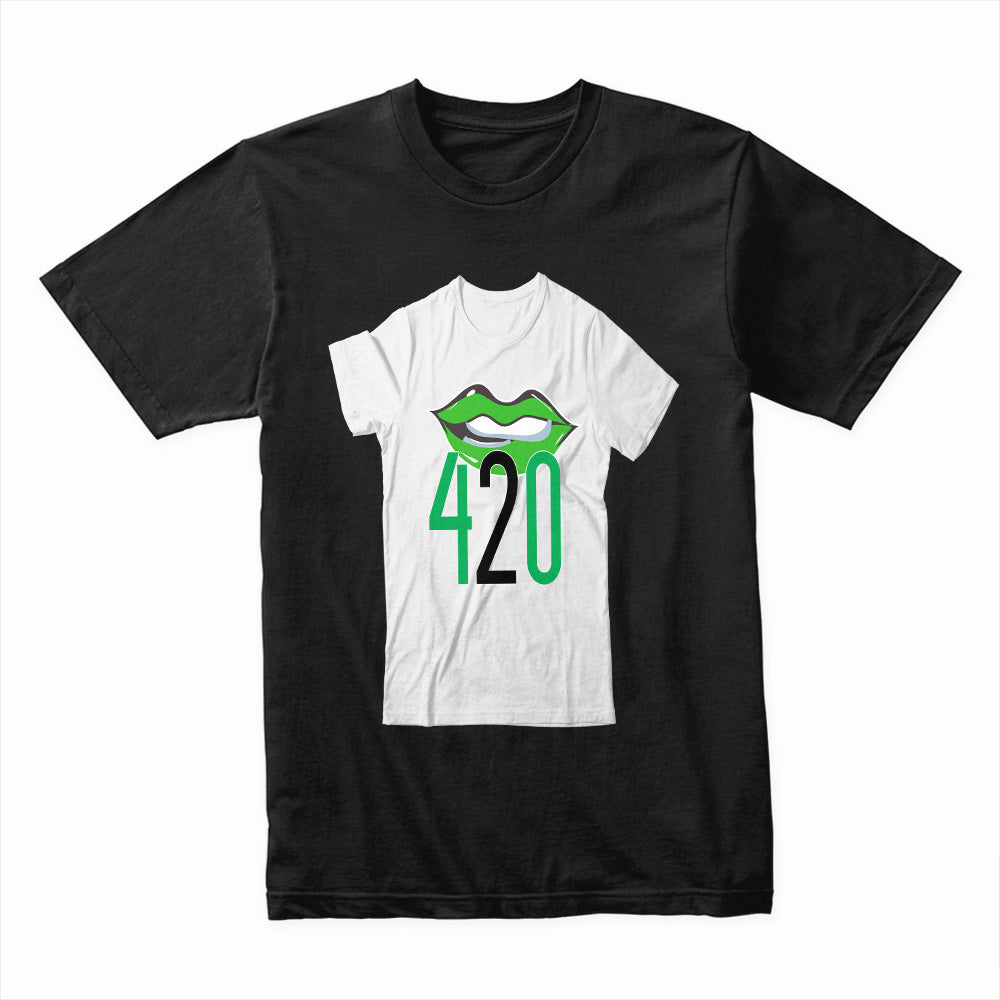 Green Lips: 420 Vibe Tee