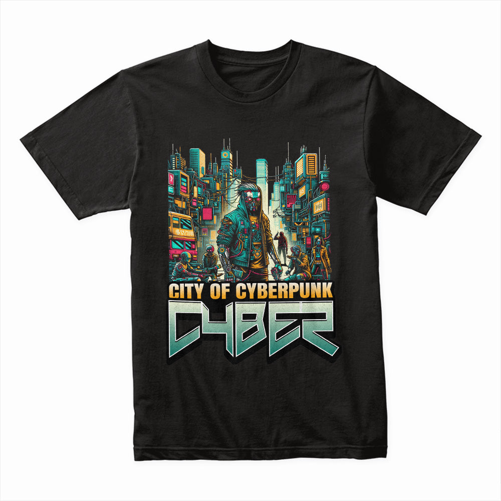 City of Cyberpunk: Neon Future Tee