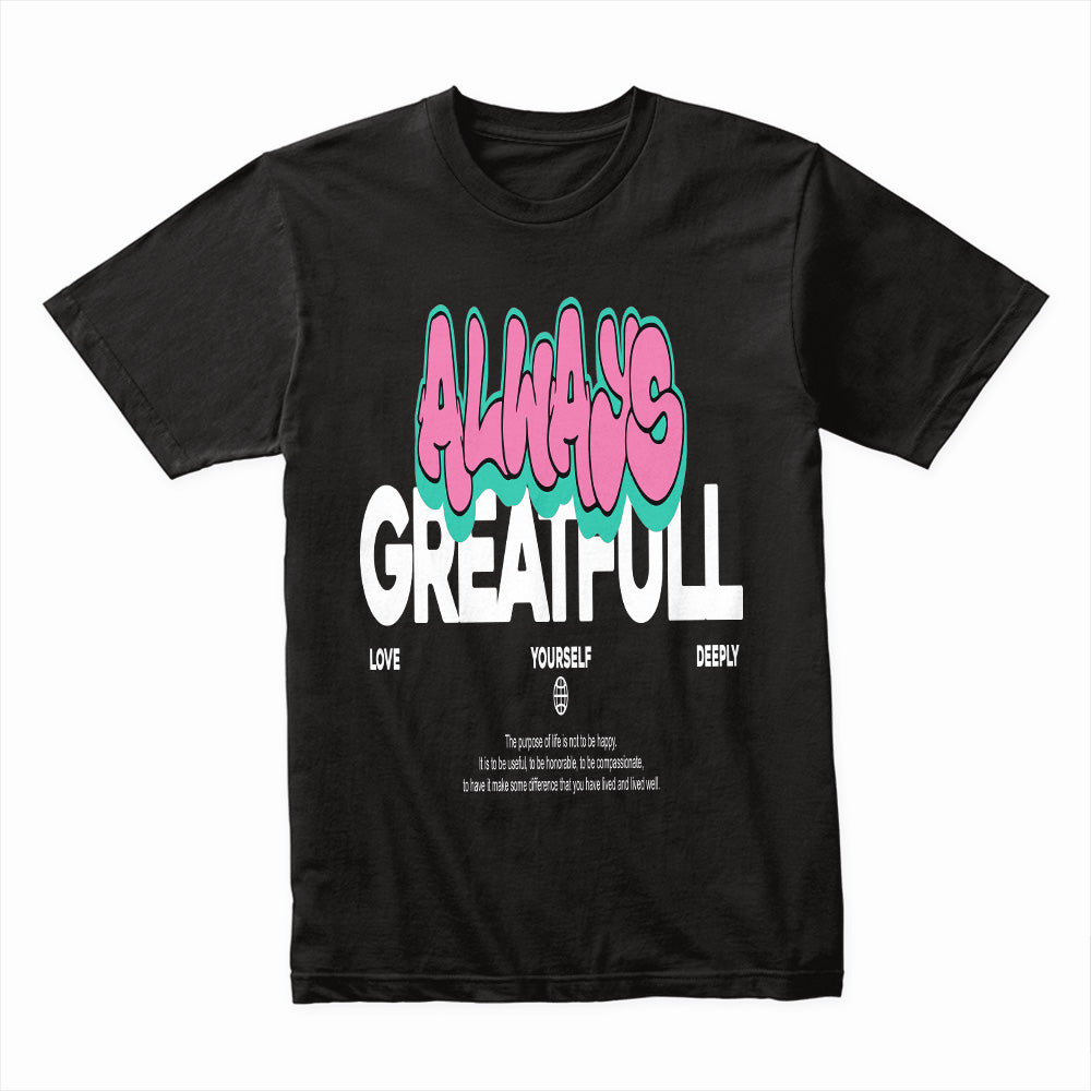 Greatfull Vibes: Self-Love Manifesto Tee