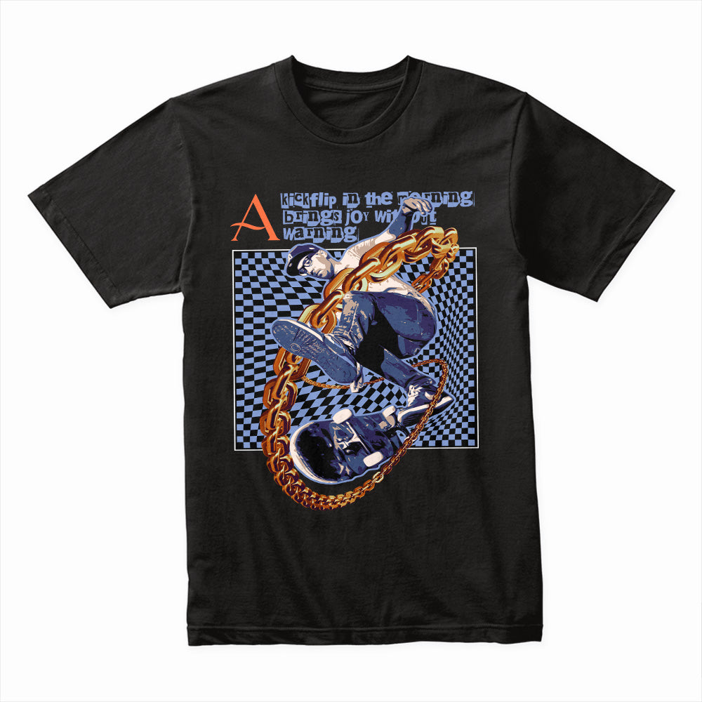 Chain Reaction: Morning Kickflip Vibes Tee