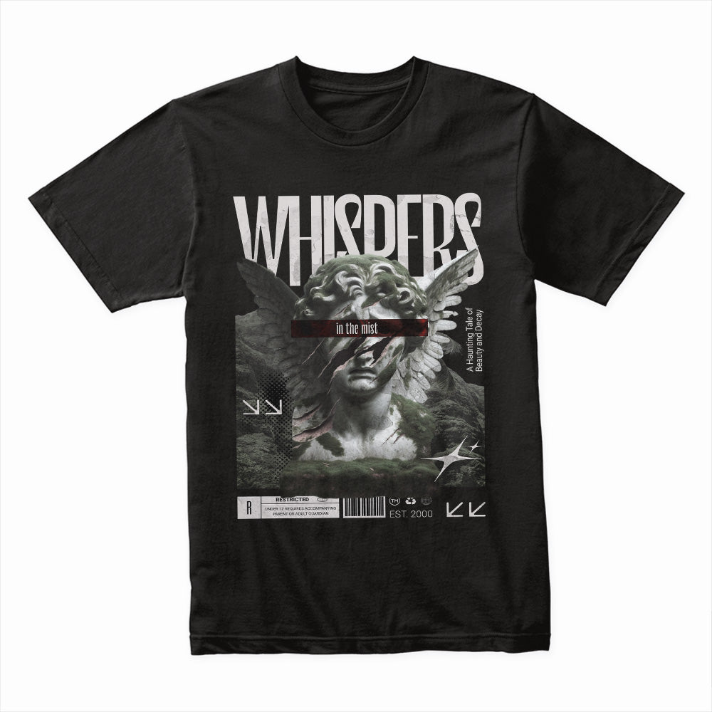 Haunted Echo: Whispers in the Mist Tee