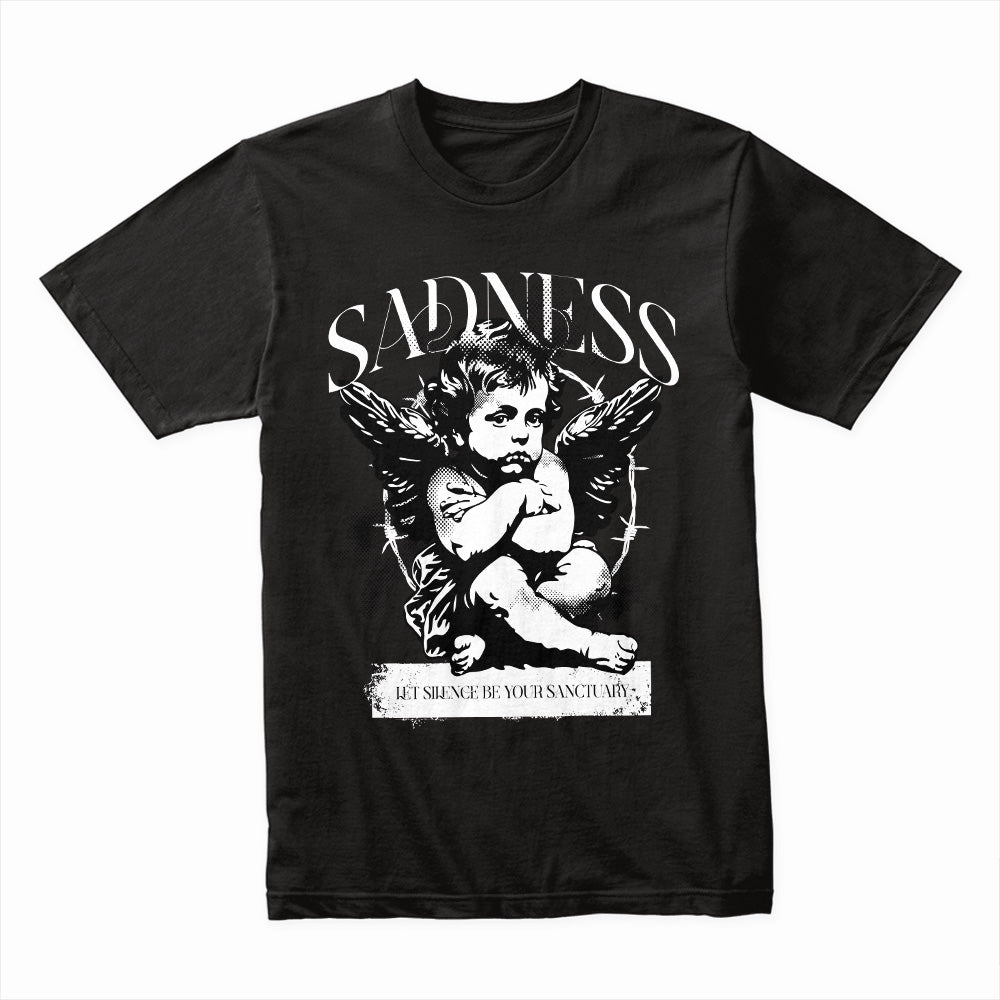 Silent Wings – Sadness Sanctuary Tee