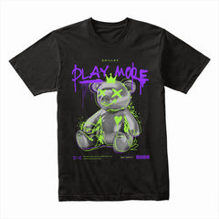 Play Mode - Graffiti Teddy Street Tee