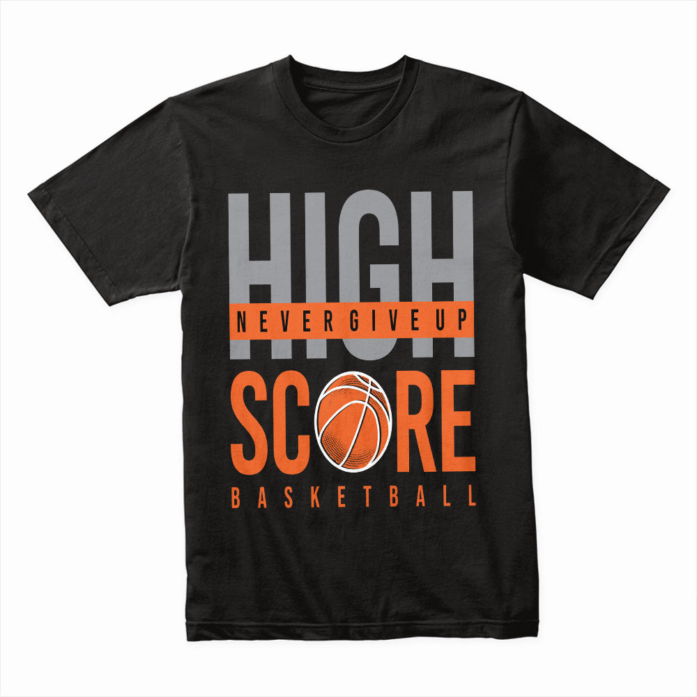 Relentless Drive: High Score Basketball Tee