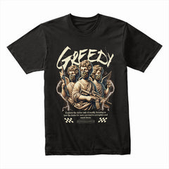 Greedy Saints: The Corruption of Desire Tee
