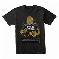 Peace Dogma: Bloom Beyond Hate Tee  Description:
