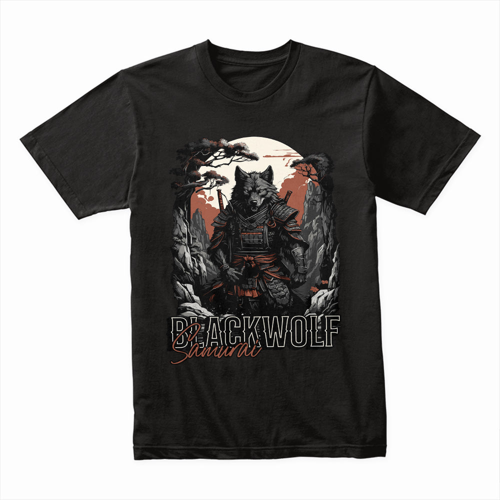 Blackwolf Samurai Warrior Tee