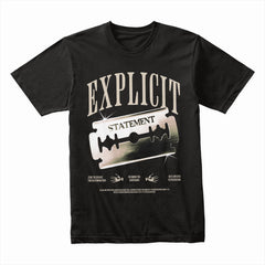 Explicit Statement – Razor-Edge Attitude Tee