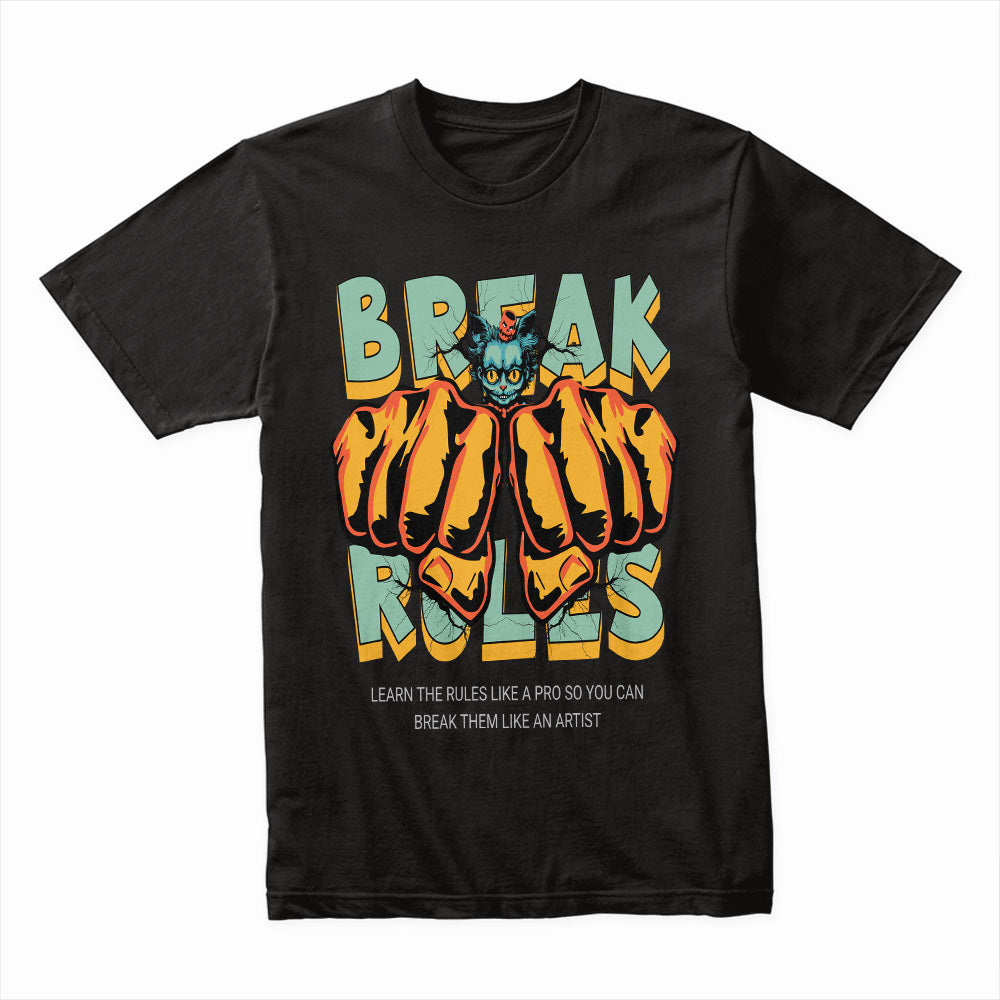 Break Rules Like an Artist – Rebel Fist Graphic Tee