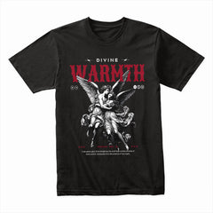 Divine Warmth: Angelic Embrace Graphic Tee