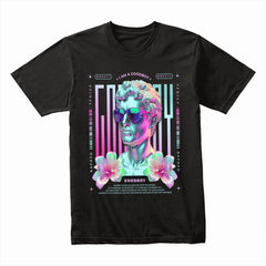 Vaporwave Virtuoso: Neon Goodboy Tee