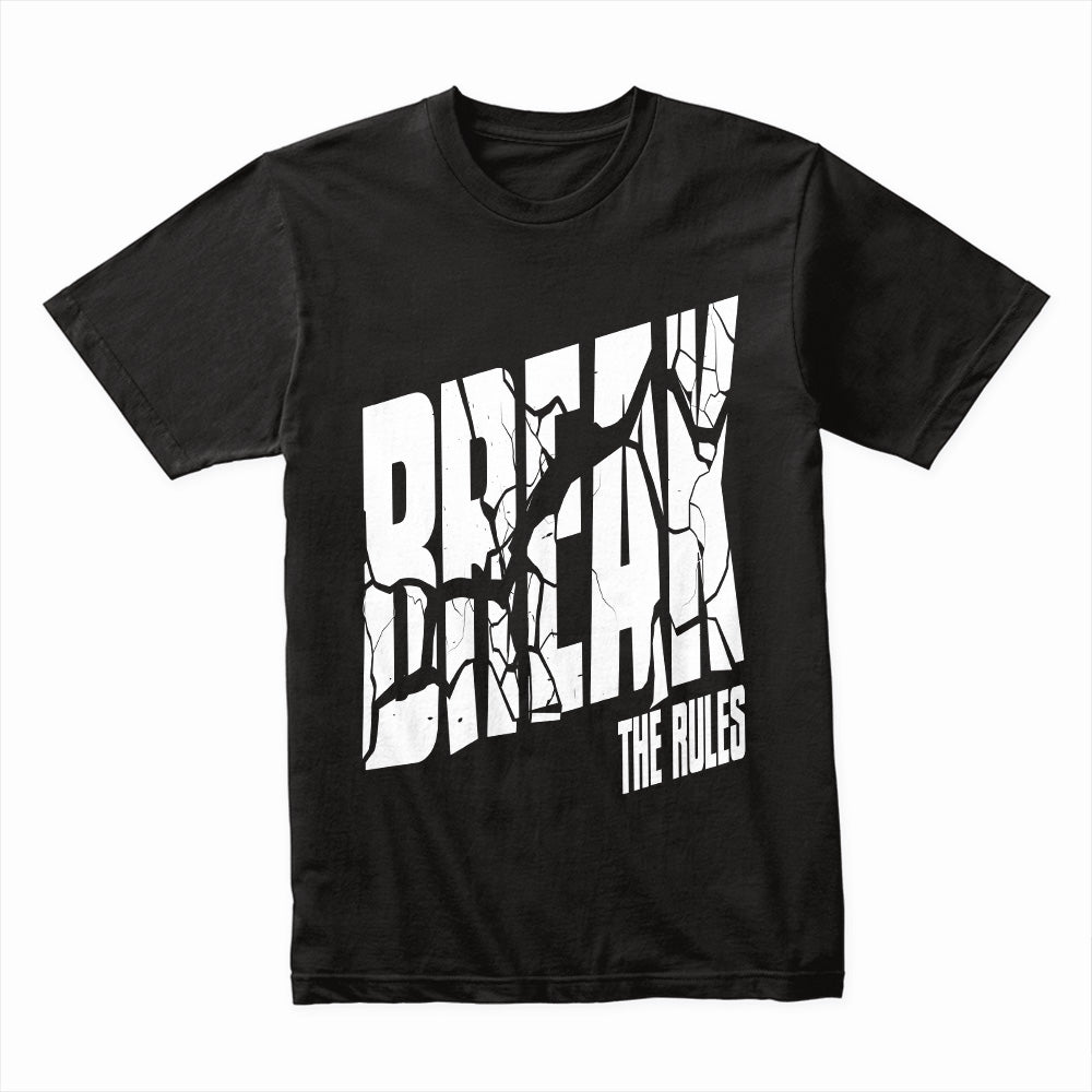 Crack the Code: Break the Rules Tee