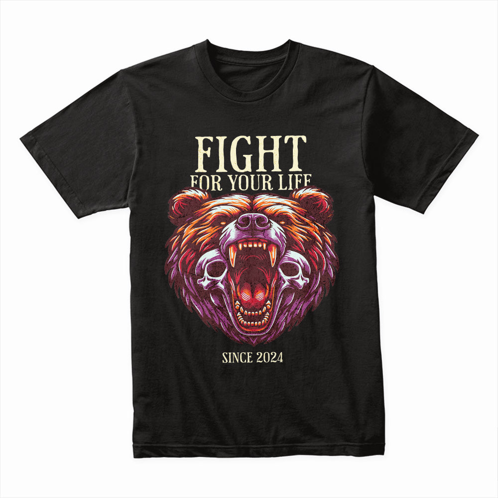 Savage Roar: Fight for Your Life Bear Tee