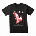 Urban Flight: Pigeon Grid Streetwear Tee