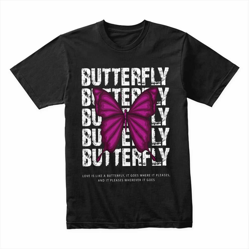Love Like a Butterfly: Vibrant Wings Tee