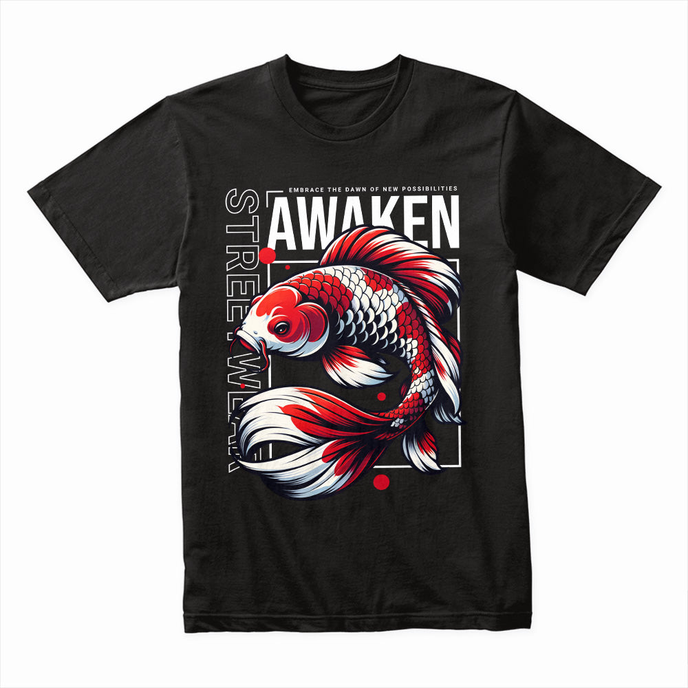 AWAKEN: Koi Spirit Streetwear Tee