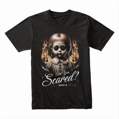 Are You Scared?: Dollfire Horror Tee