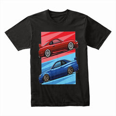 JDM Legends Supra & Skyline | Street Racer Iconic Car T-Shirt