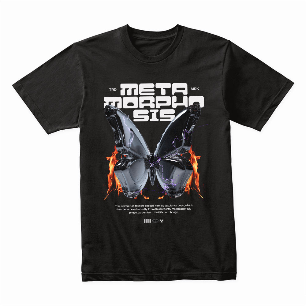 Metamorphosis Ignition: The Evolution Flame Tee
