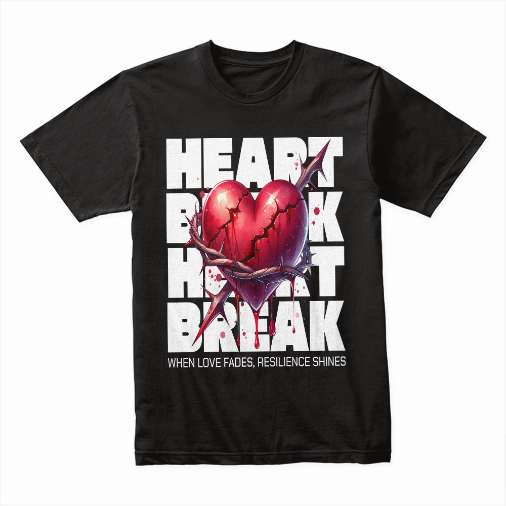 Scarred Heart: Resilience Breakthrough Tee