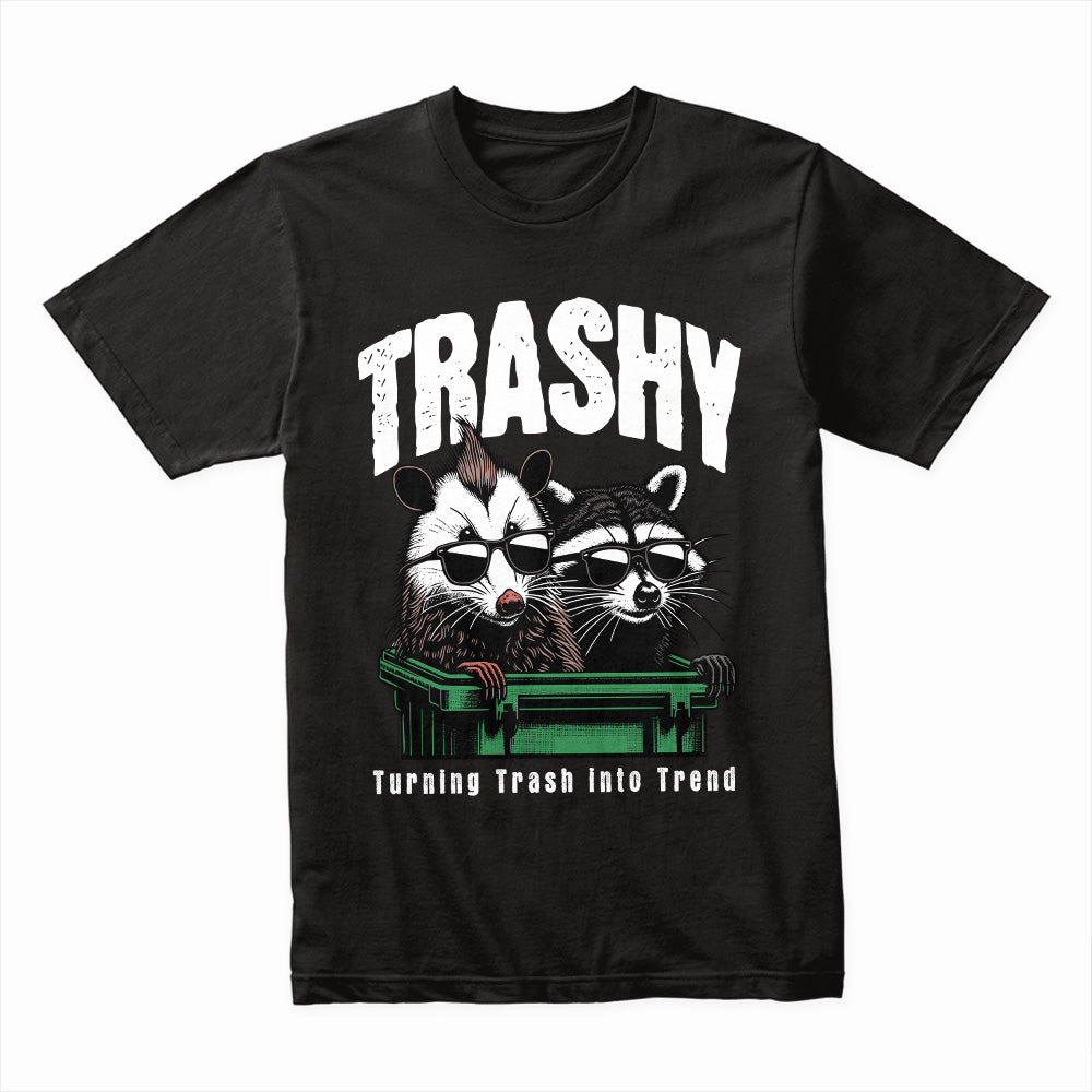 Trash Royalty: Dumpster Chic Tee
