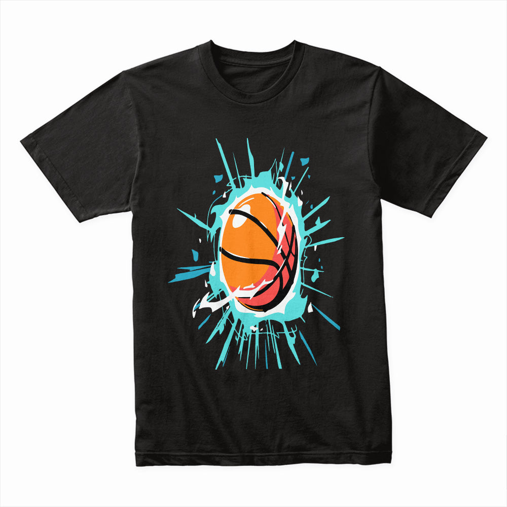 Slam Burst Basketball Tee
