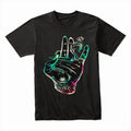 Neon Ritual – Sacred Smoke Hand Tee